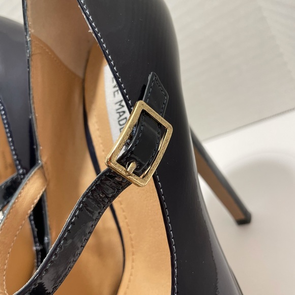 Steve Madden Bellah Blue Multi Mary Janes - Picture 3 of 7